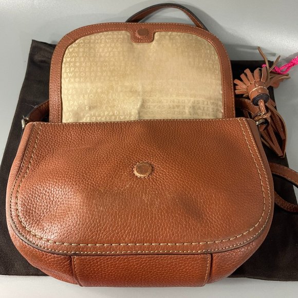 Kate Spade Caramel Brown McCall St. Adelaide Crossbody Bag - Picture 10 of 15